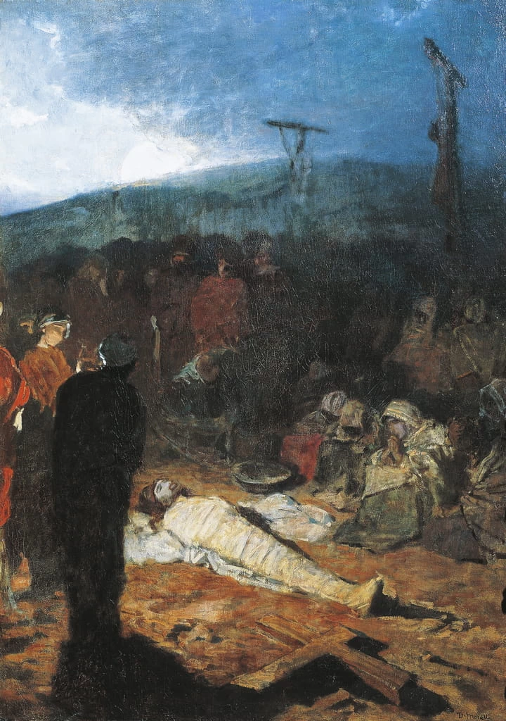 Imbalsamazione di Cristo - Galleria Nazionale d'Arte Moderna, Roma